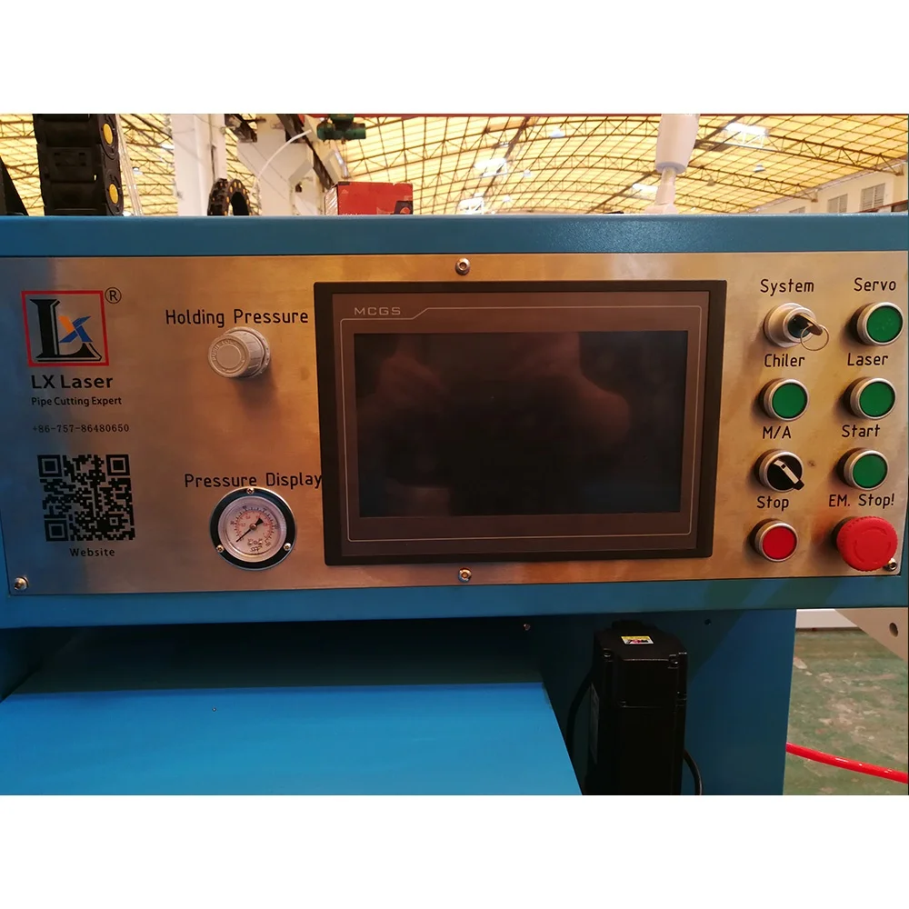 
Hot sale cnc stainless steel round pipe fiber laser 1000 watt cutting metal machine 