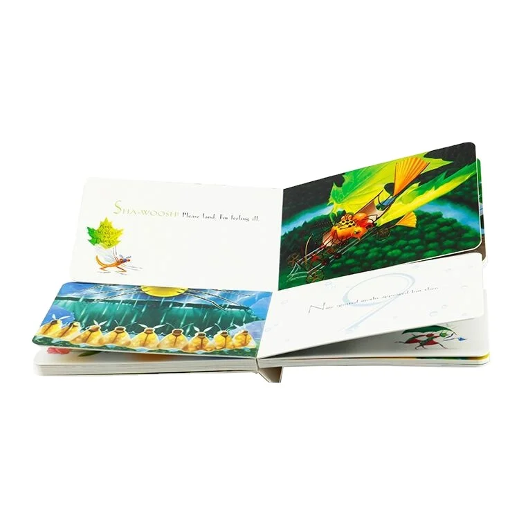 Children on the mounted early education book board children can not tear the story book printing card drawing book production