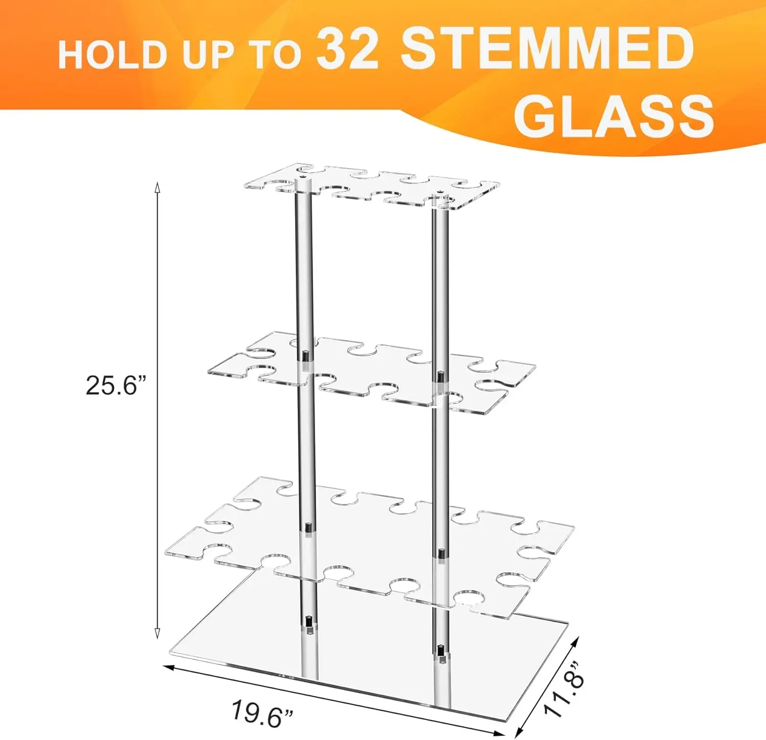 Champagne Display Holder Stand for Party