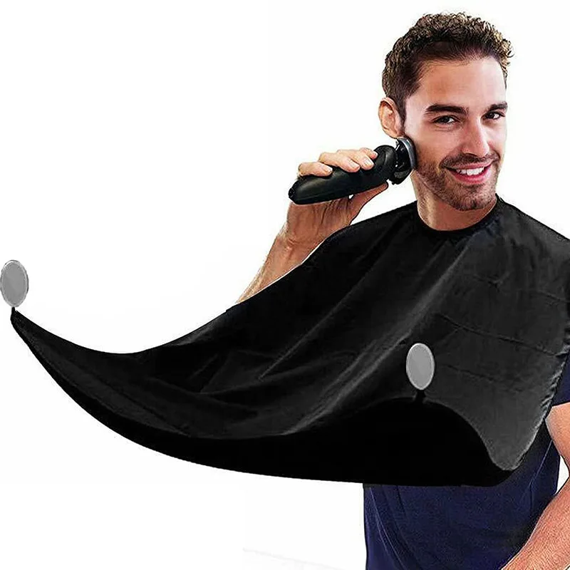 OEM Waterproof Beard Apron Beard Trimming Bib for Man Shaving Hair Clipper Non-Stick Hair Catcher Grooming Clothes Beard Apron