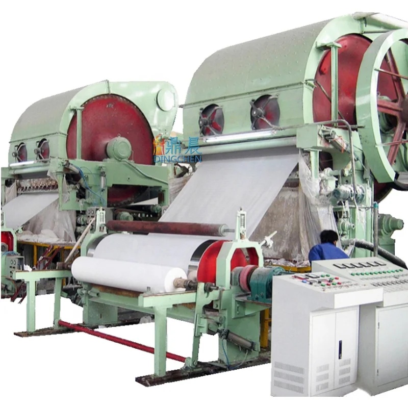 News Printing Paper Machine Jumbo Roll Production Line for Sale