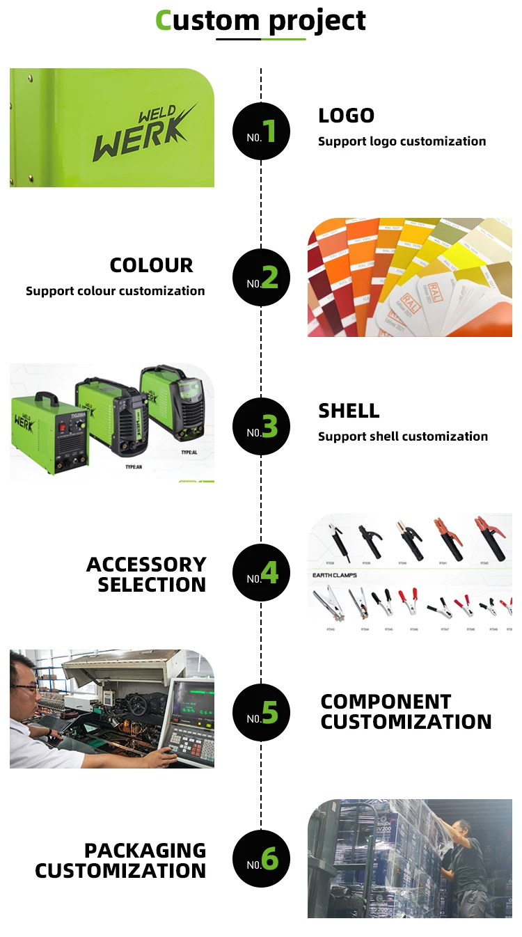 Single Phase IGBT DC Stainless Steel Machinery Equipment Inverter MMA 200 Arc Welder Portable Welding Machine