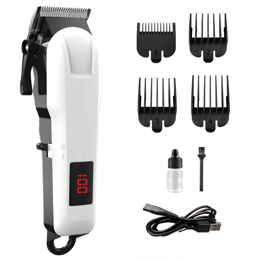 Hair Clippers Set Professional Barber Electrical Hair Clipper Kit Buy Online Hair Trimmers Clippers For Men Beard