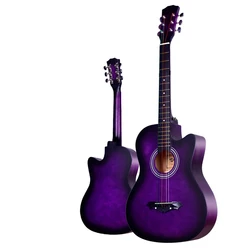 Professional Cheaper price 38 inch Acoustic Guitar Rosewood Fingerboard 6 string Classical Guitar for student