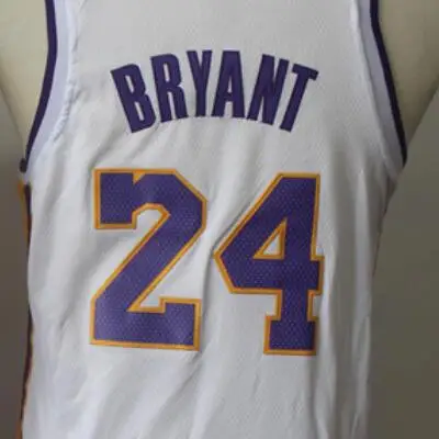 Горячая Распродажа, оптовая продажа, молодежные майки для баскетбола с отстрочкой Брайанта от фабрики