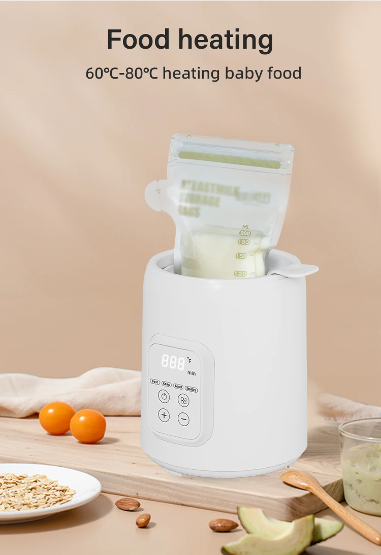 Fast Baby Bottle Warmers for All Bottles with Timer  Accurate Temperature Control and Automatic Shut-Off