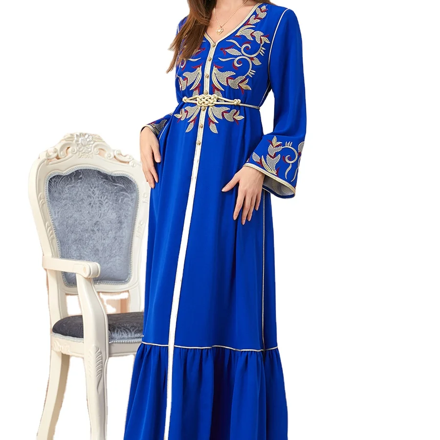 Middle East parent child solid color robe hooded prayer Glory abaya dubai abaya kopen quality muslim dress