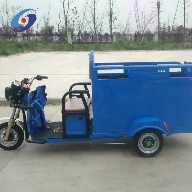 Factory direct dumping bucket electric tricycle /three wheel collection transportation garbage truck