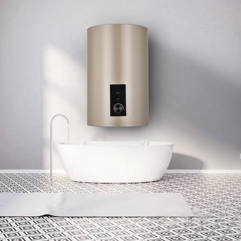 ANTO 50L 80L 100L 300L Electric Water Heaters OEM Factory Storage Tank Digital Display Electric Boiler Water Heater For Bathroom