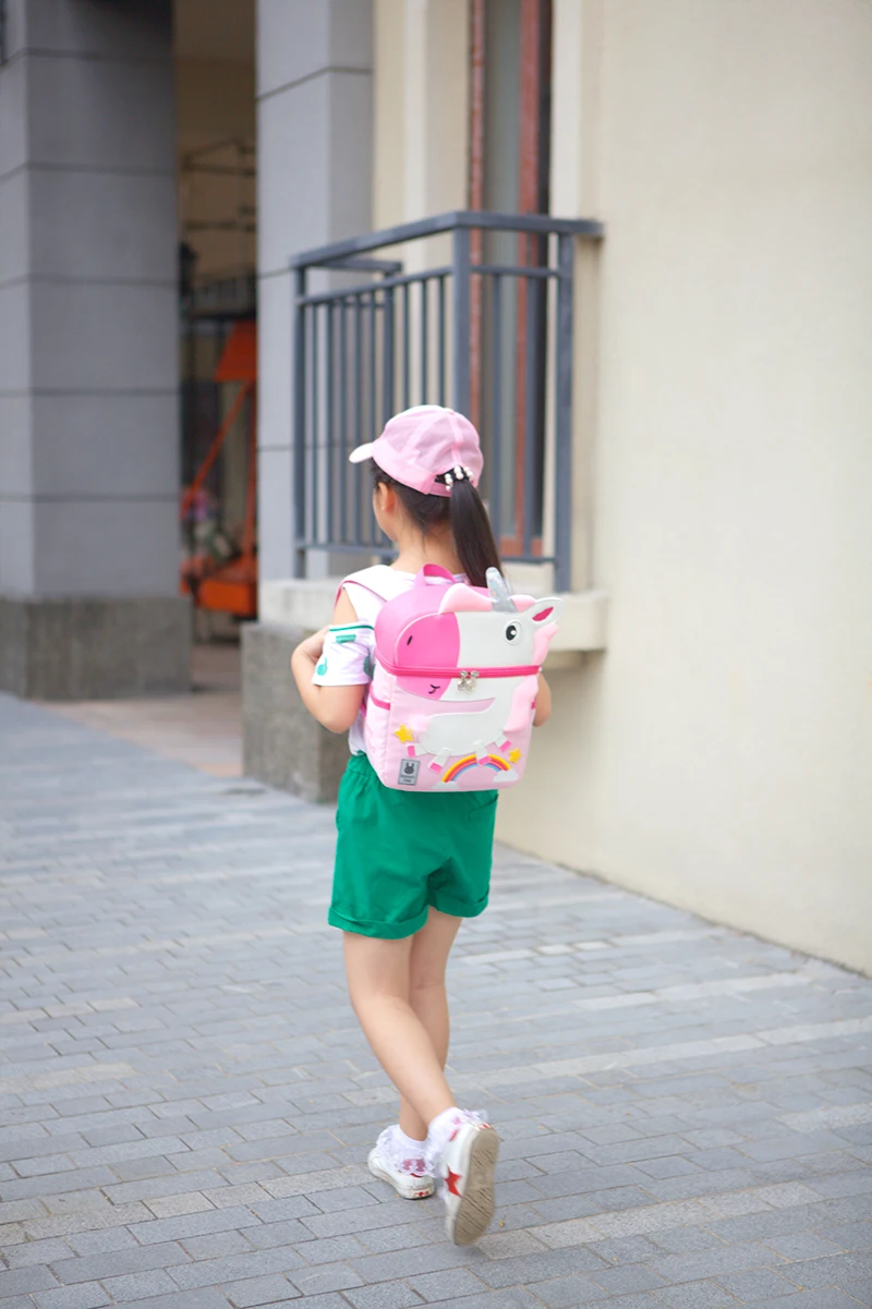 Children School Backpack 3D Cartoon Animals Unicorn ect Design Waterproof Kids School Bags For School Baby Girls Kindergarten