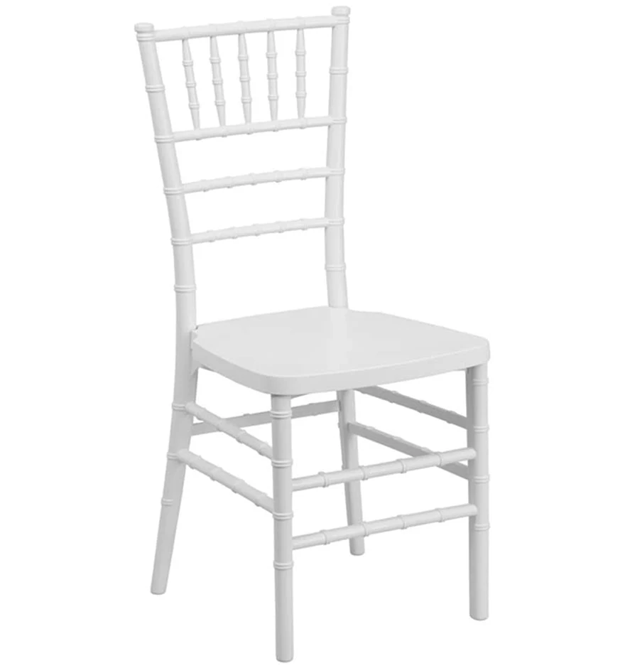 Wholesale Price Cheap White Chiavari Chair Plastic Wedding Event Chair