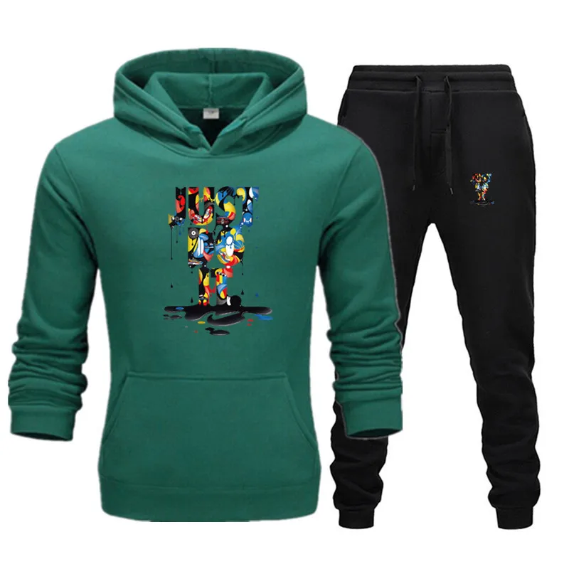 Long Sleeve Wholesale Hoodies Training Jogging Wear Joggers Up And Down Just Do Men Tracksuits It Custom Logo Tracksuit Men