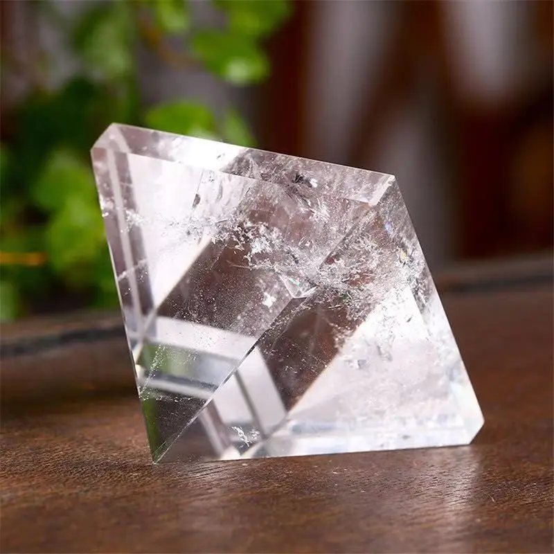 Natural Healing Clear Quartz Crystal Egypt Singing Pyramids Orgone Pyramids Wholesale