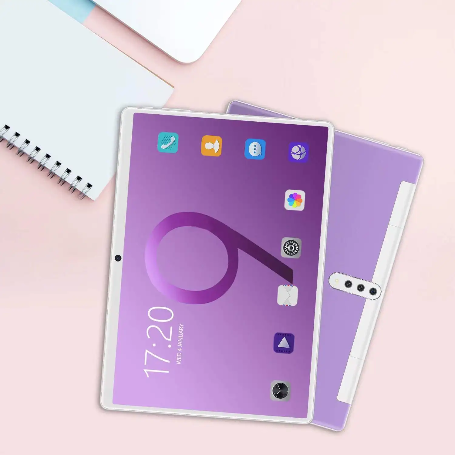 10 дюймов Высокое качество quad-core android 1280*800 Дисплей TF Micro SD мобильный телефон Dual Sim Слот для карты с функцией звонка
