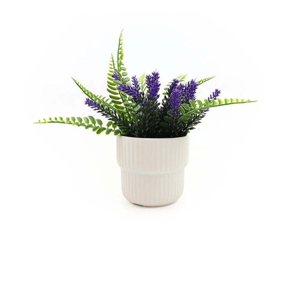 small artificial mini potted plants eucalyptus in pots for home decor indoor