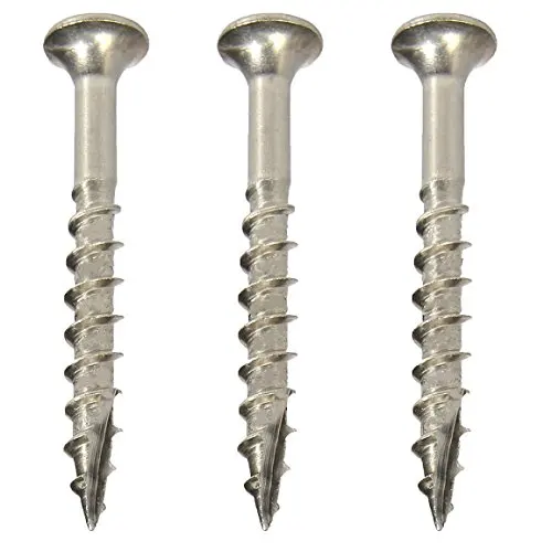 Stainless Needle  Cutting Point Screws  Square Drive Bugle