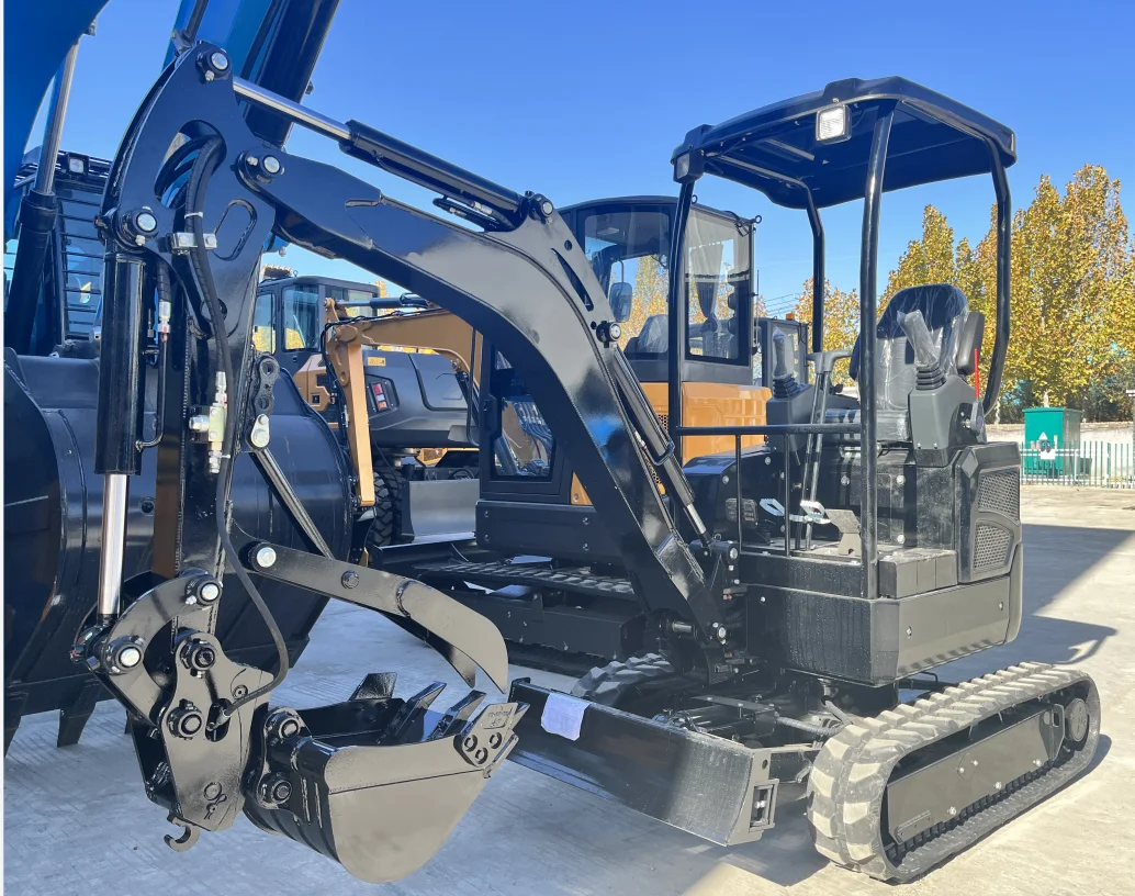 China earth-moving machinery 1 ton 2 ton mini digger chinese mini excavator with CE/EPA for sale