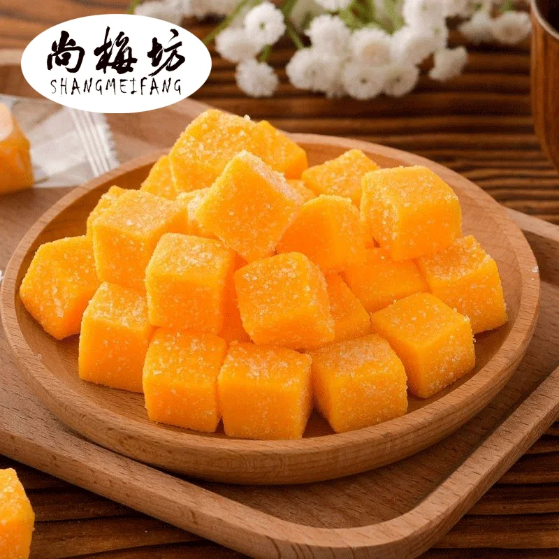 Custom private label mango gummy candy maker bulk mango flavor Jelly Candy for wholesale
