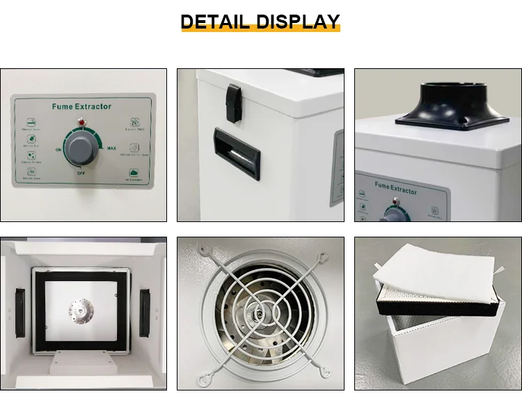 Cheap Price 150W Strong Suction Low noisy Nail Salon Dust Cleaner Dust Extractor Nail