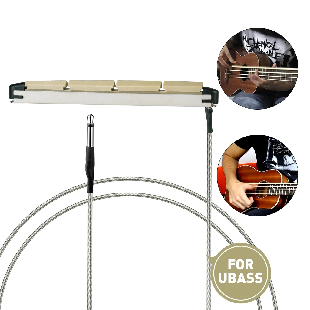NAOMI Transducer Under Bridge Saddle Ceramic Piezo Pickup Stringed Instruments For 4 String UBass