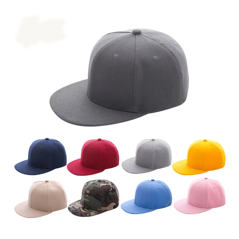 Custom Snapback Back Hat Male Hiphop Flat Skateboard Cap Men Women Plus Size Fitted Baseball Cap