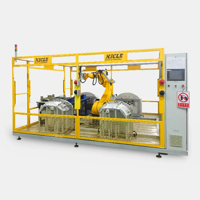 Robotic Hand Ultrasonic Plastic Welding Machine for Automotive Door panel / Bumper / Trim panel / Consoles / Hubcaps / Dashboard