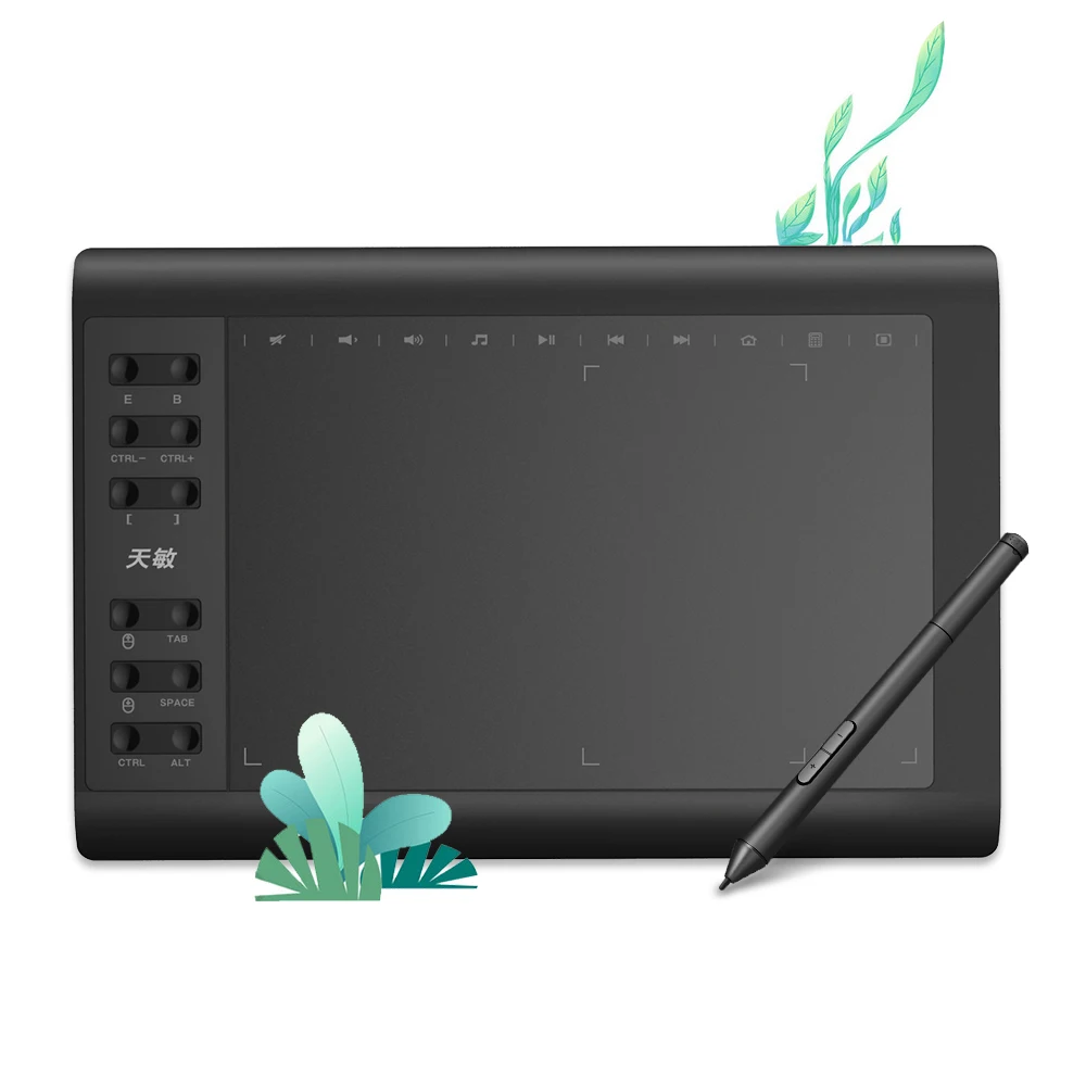 10 inch kids drawing pad graphic design tablet for kids computer animation with screen handwriting digital writing tablet color