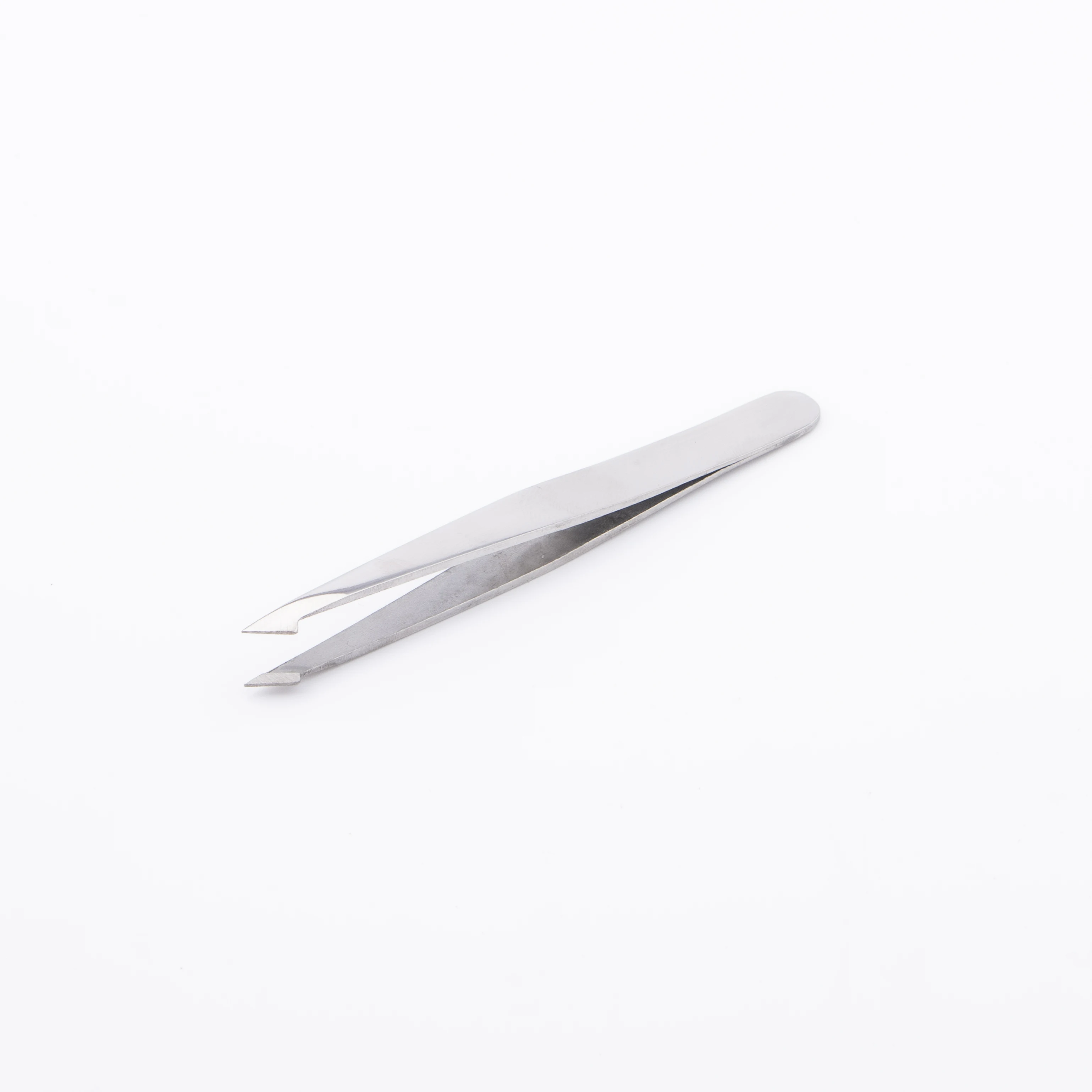 Professional High precision tweezers Multi-function Slanted Angled Eyebrow Trimmer False Eyelash with fine-tipped tweezers