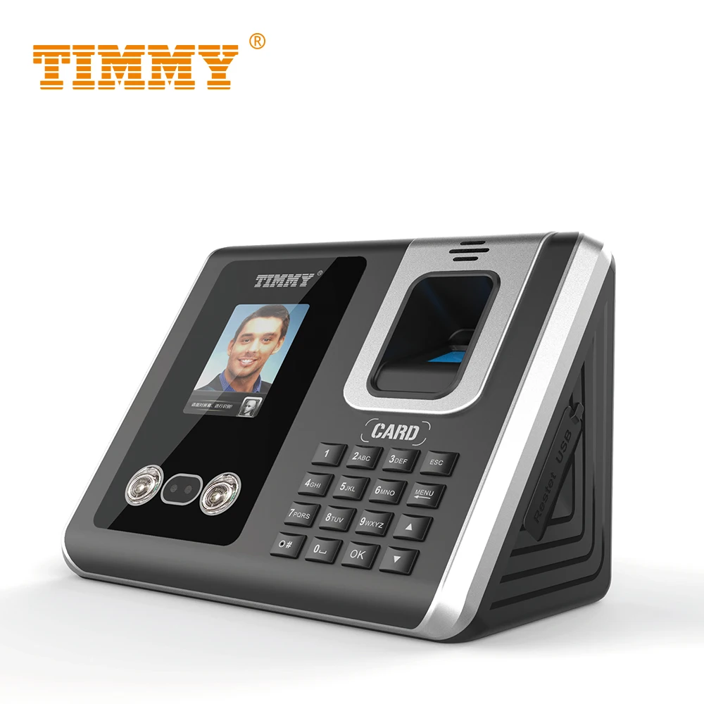SDK Employee Punch Card Time Clock Price Biometric Face Recognition Fingerprint Time Attendance Machine