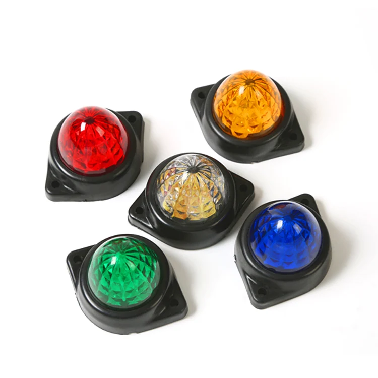 Good price truck trailer 12V 24V round led side bulb marker lamp light