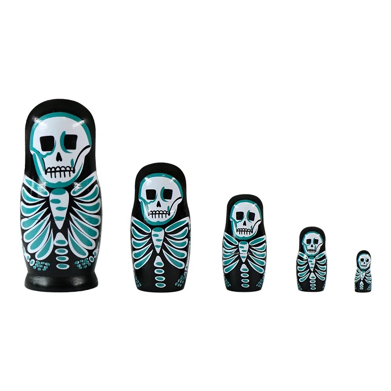 High Quality Wholesale Gift Crafts Russian Doll Home Decoration Wooden Russian Doll