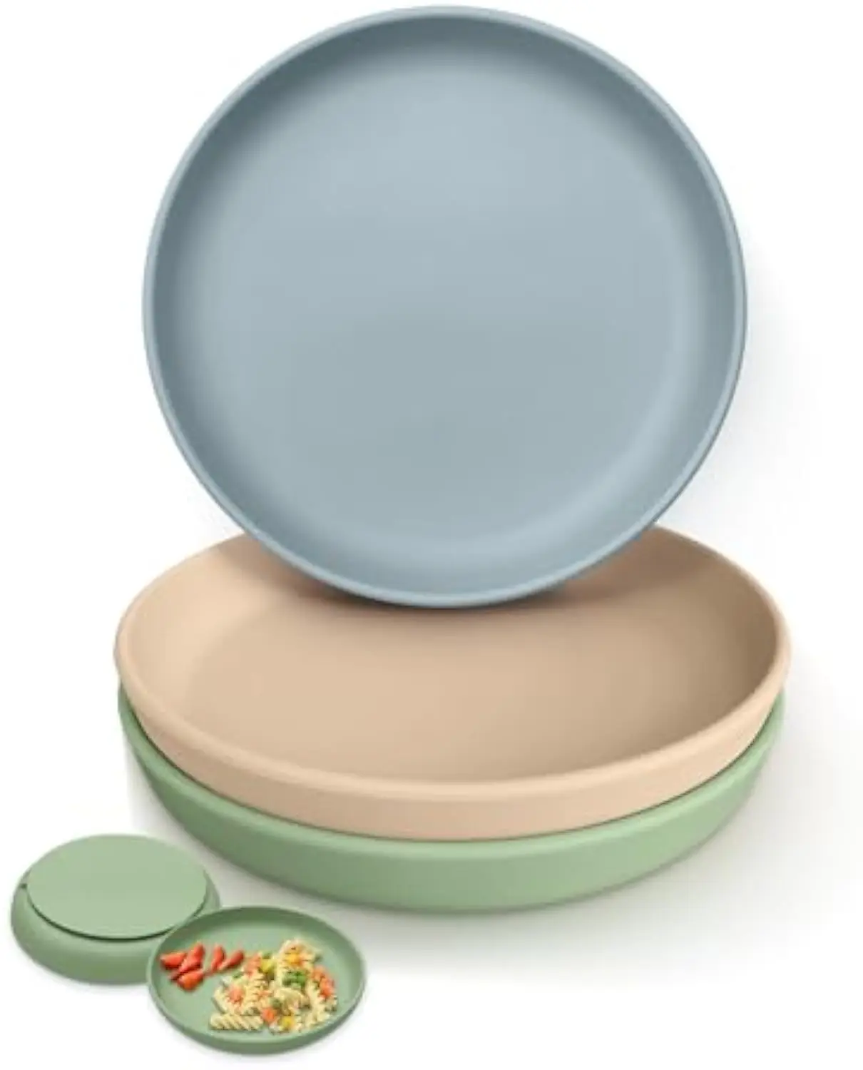 Wholesale Low Price Baby Feeding Non-slip Silicone Baby Plates Toddler Plate Baby Dishes 100% Food Grade Suction Plates For Kids