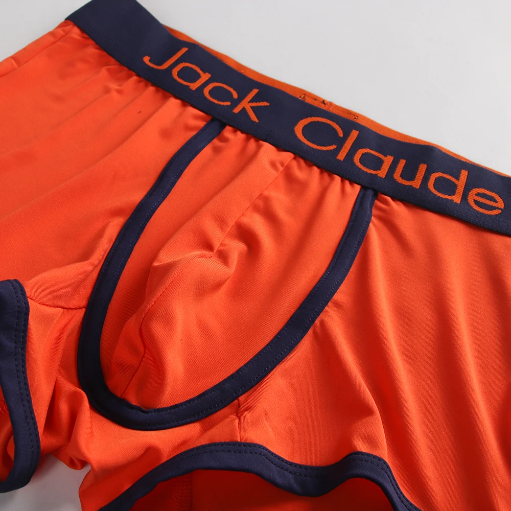 
Factory Price Mens Underpant Wide Woven Waistband Breathable Boxer Briefs 