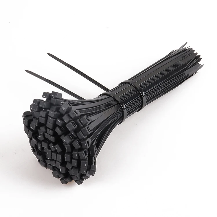 5*450 Plastic Nylon66 Cable Ties 22kg Tension Zipper Wire Ties Multi-purpose Cable Straps