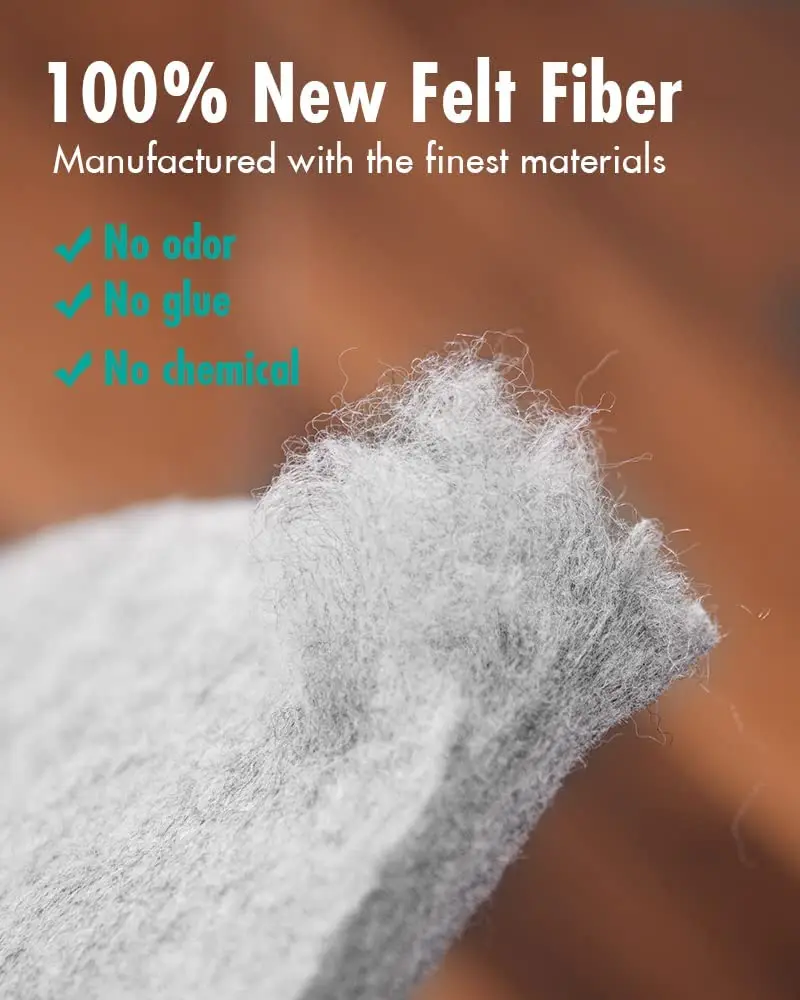 eco-friendly Carpet Pads For Area Rugs felt non slip rug pad