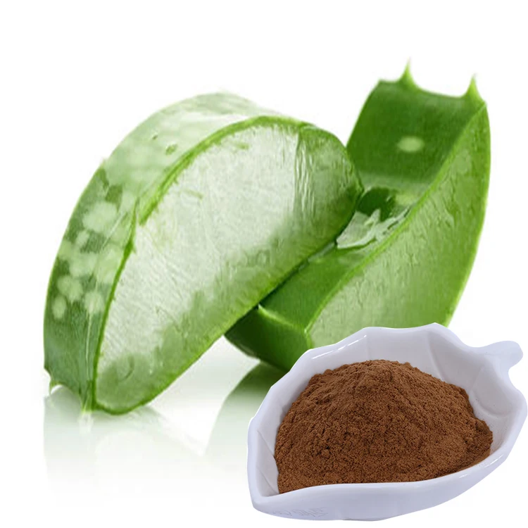 High Quality Aloe vera P.E. Extract Aloin Aloe-emodim 20% 98% HPLC