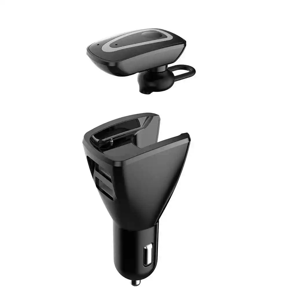 C2 Blue tooth 4,1 USB Автомобильное зарядное устройство для наушников ABS наушники одно сопротивление две гарнитуры Поддержка HSP/HFP/A2DP/AVRCP