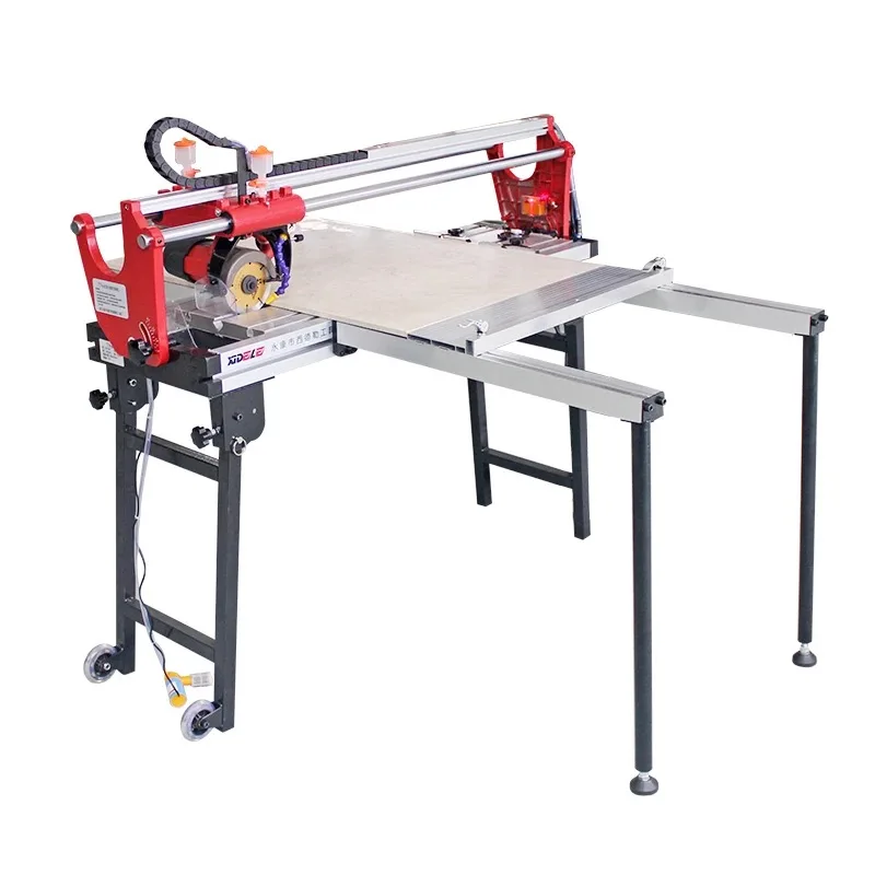 Electric desktop portable automatic stone floor tile cutting chamfering 45 degree  ceramic cutting machine