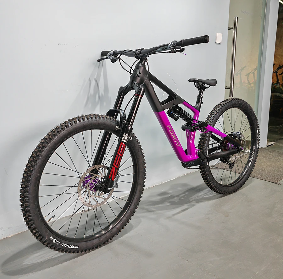 2024 FOXCAT 29-дюймовый горный велосипед с мягким хвостом полной подвеской 27 5 MTB гоночный гидравлическими тормозами для взрослых
