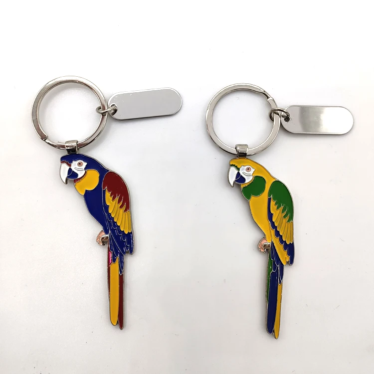 Custom logo metal souvenir animal cute monkey keychain