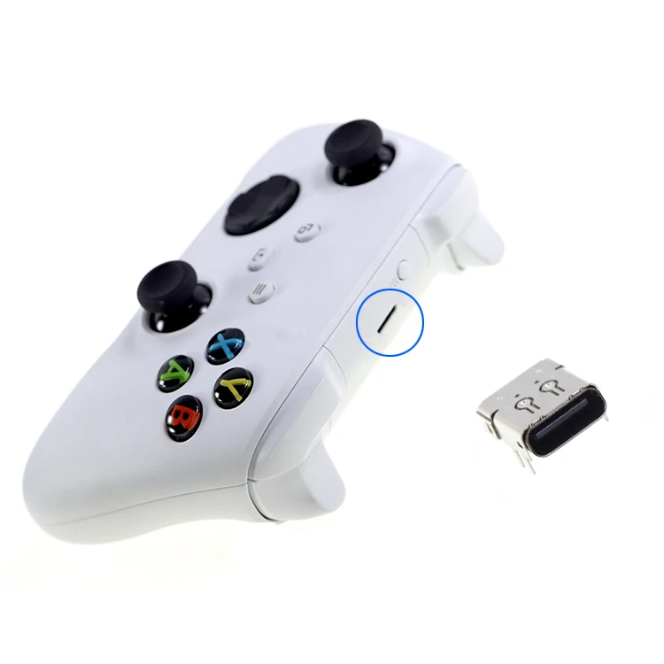Original USB 3.1 Charging Port Type C Interface Power Socket Connector for Xbox Series S X Controller for Xbox Elite 2 Gamepad