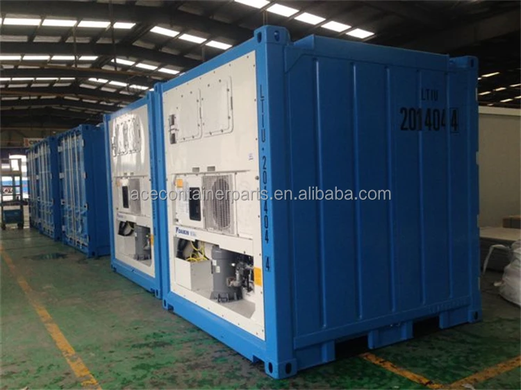 DNV2.7-1 и EN12079 Стандартный 8 футов морской рефрижератор для хранения свежих замороженных продуктов в Циндао Далянь