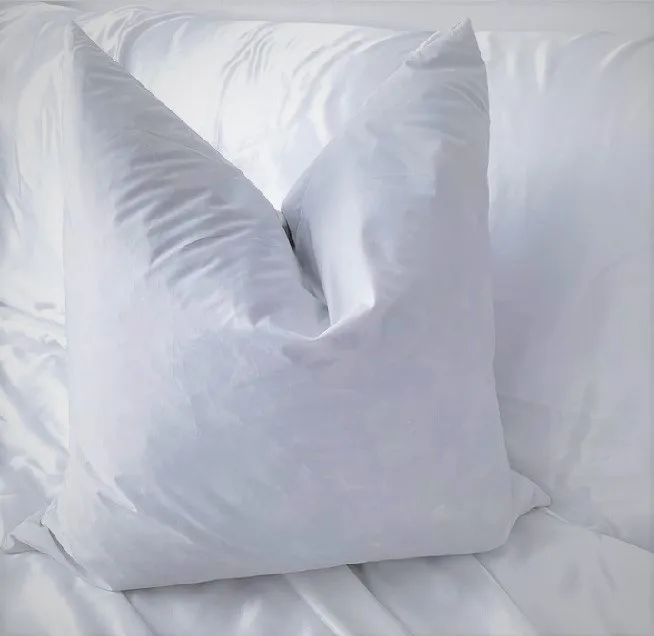50X50CM White Goose Feather Pillow Manufactures Widely Used Cushion Insert