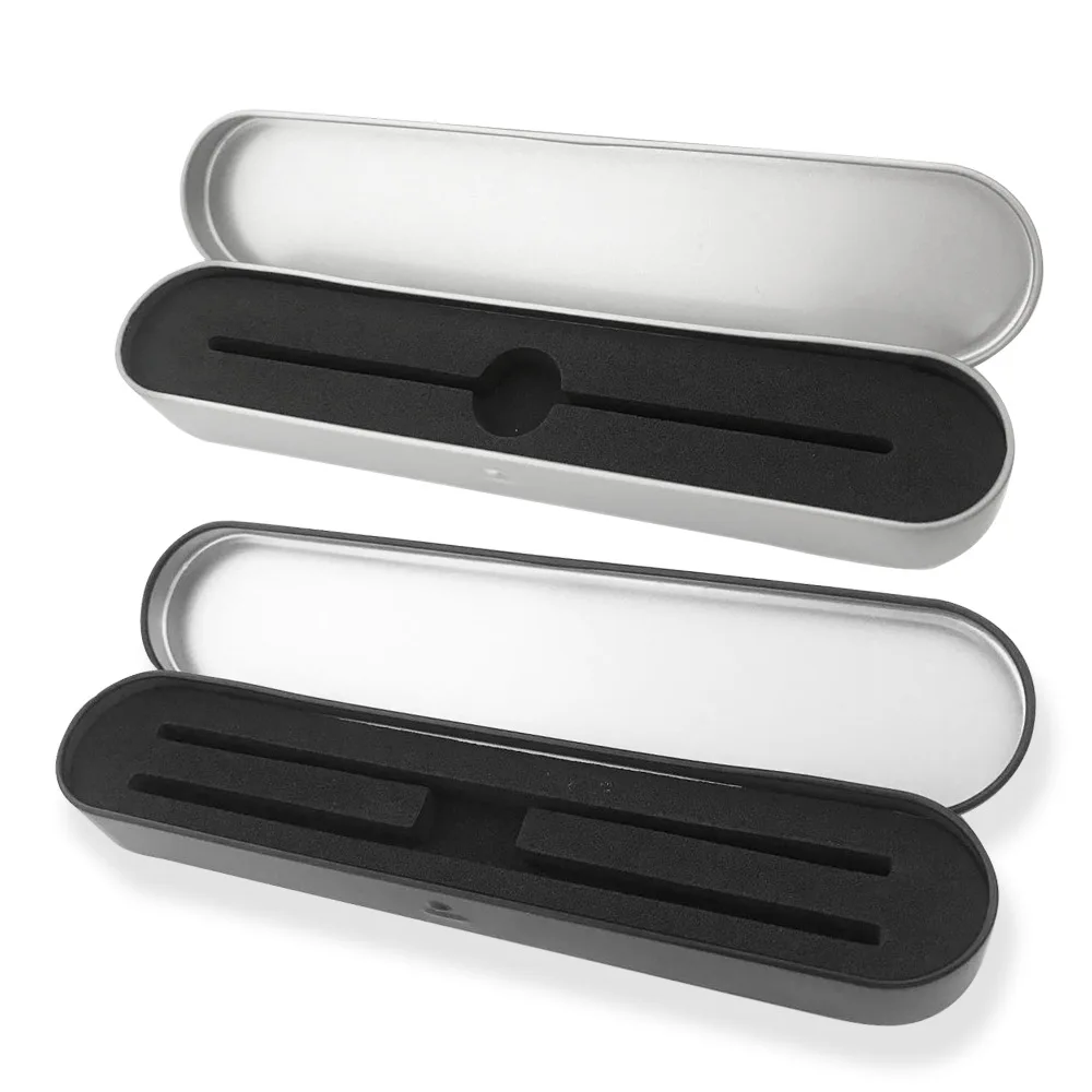 Portable lash tweezers holder case protective brushes pencil eyeliner case organizer eyelash tweezers storage box
