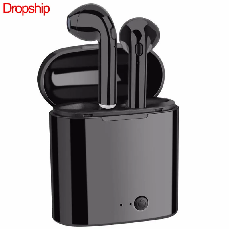 
Drop ship i7s tws headphones with free ePacket EMS Netherlands post Worldwide Dropshipping tws earbuds i7 