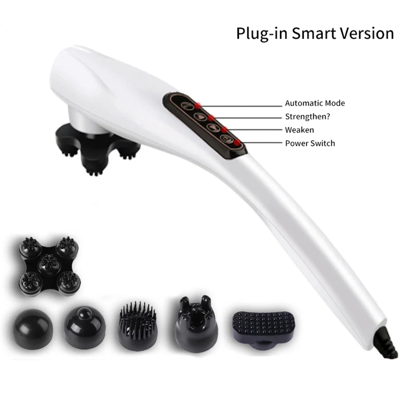 Best selling foot back head cordless handheld rechargeable massage hammer