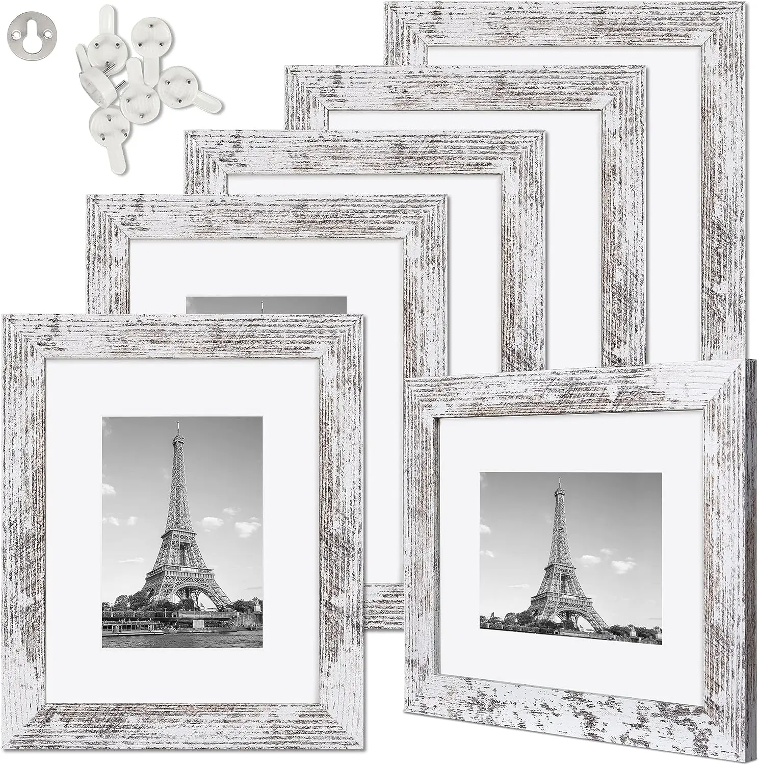 A4 8x10 11x14 12x16 фоторамки белый дисплей фоторамка Настольный или настенный деревянный