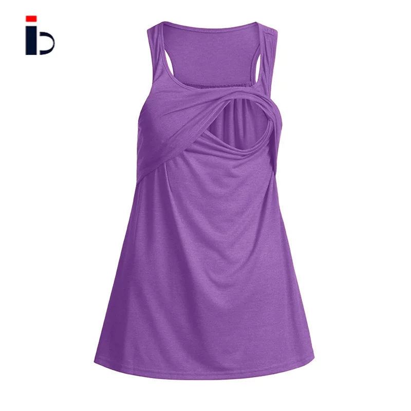 Oem фабрики, новинка, европейский и американский стиль, платье для беременных с круглым вырезом без рукавов, большие размеры