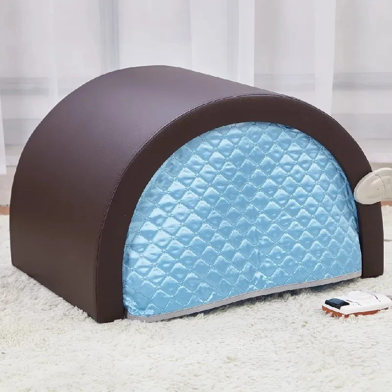 Portable Carbon Far Infrared Fir Sauna Dome With Tourmaline Stone Germanium Stone