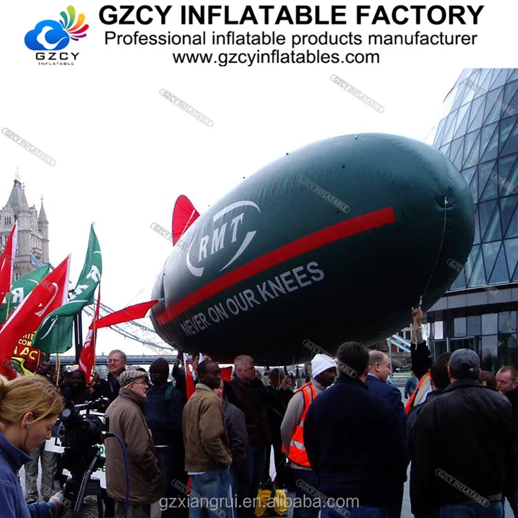 Открытый Летающий надувной корабль гигантский blimp/Самолет/blimp для продажи